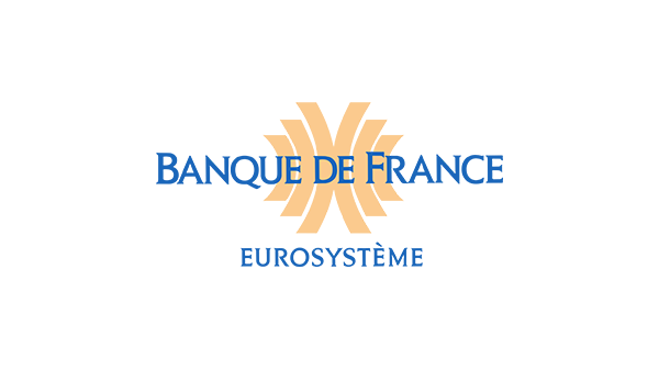 Logo Banque de France in kleur op transparante achtergrond - 600 * 337 pixels
